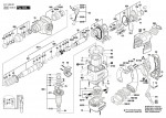 Bosch 3 611 B3A 0E1 GBH 3-28 DRE Rotary Hammer Spare Parts